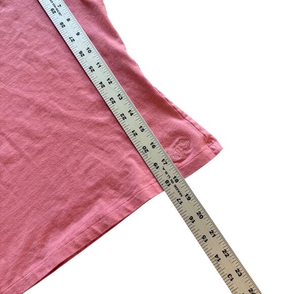 Vintage Horny Toad Womens XS Pink Cap Sleeve Stretch Tshirt Raglan Style - Picture 7 of 7